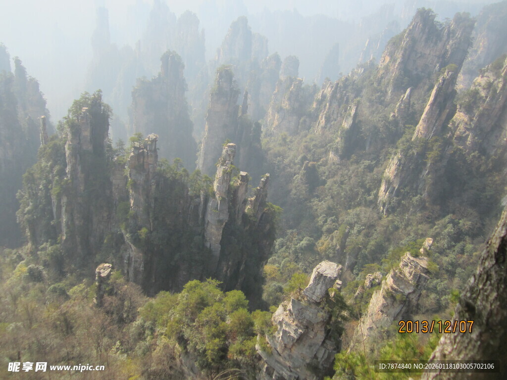 张家界奇峰景观