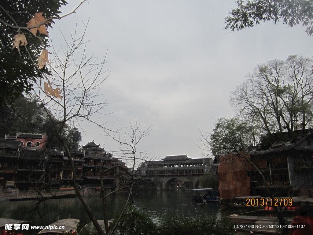江南水乡古村落景致