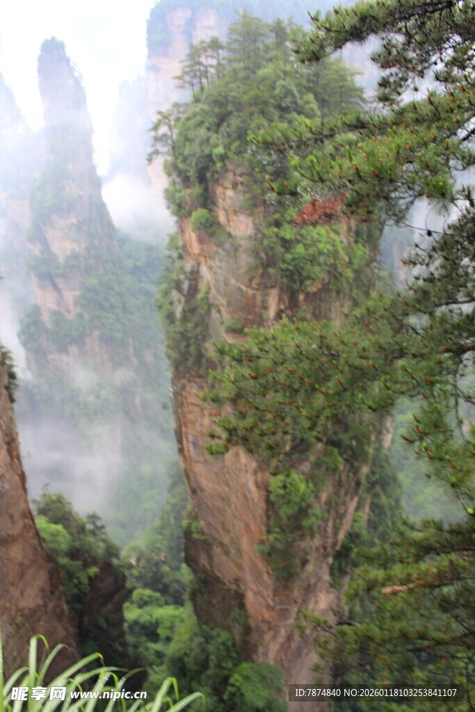 张家界奇峰异景