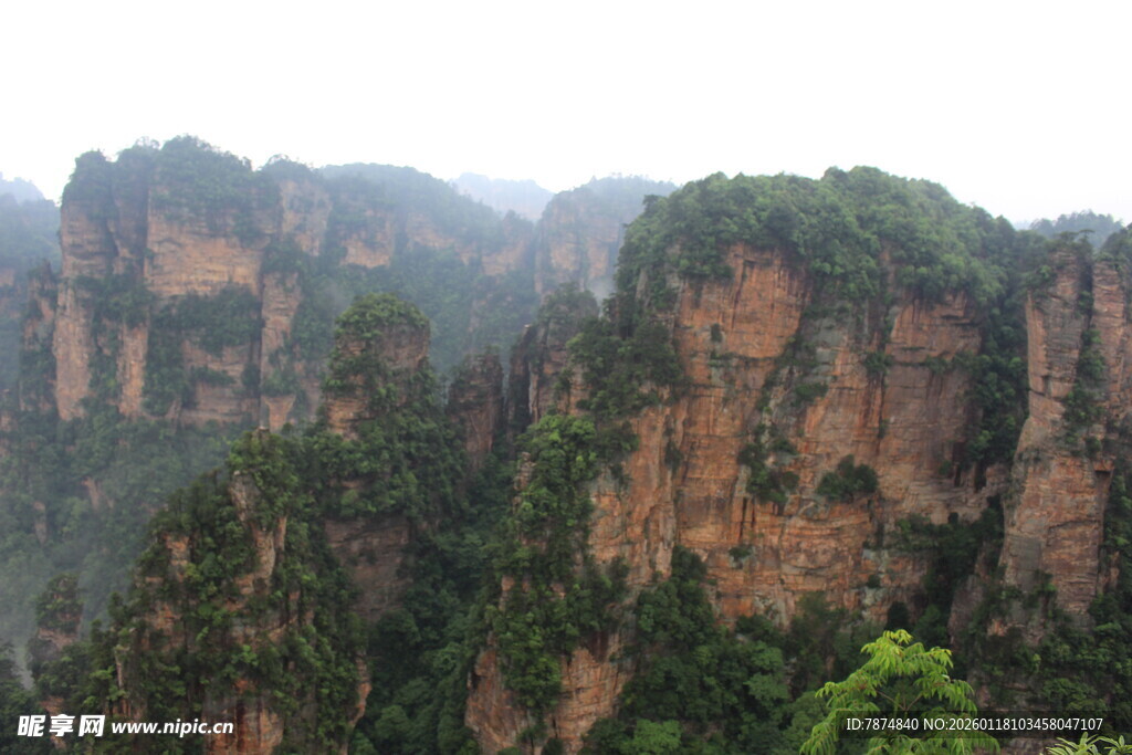 张家界奇峰异石景观
