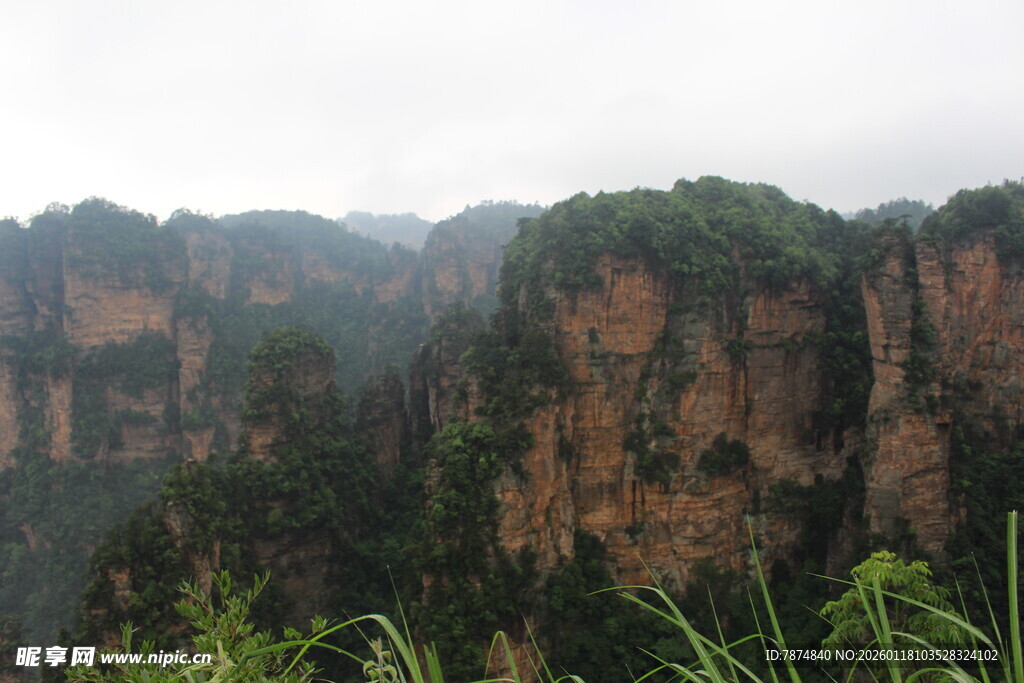 张家界奇峰美景