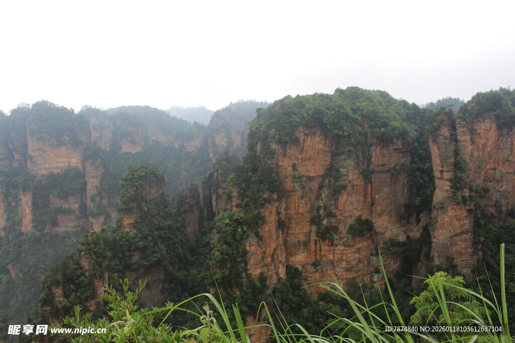 张家界奇峰美景