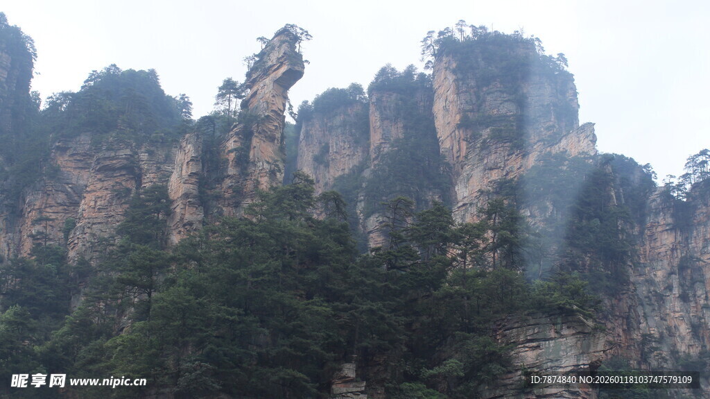 张家界奇峰异石景观