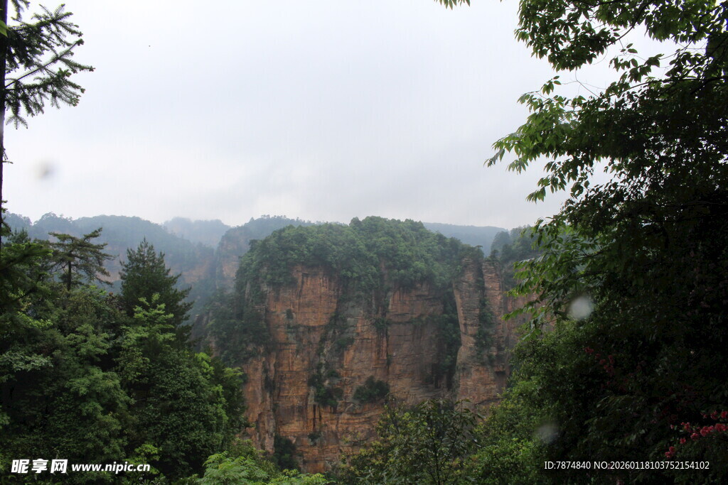 张家界奇峰异石景观