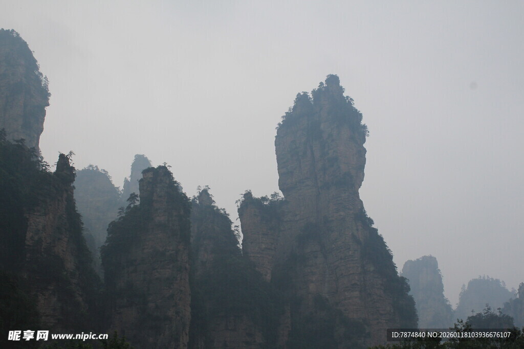 张家界奇峰景观
