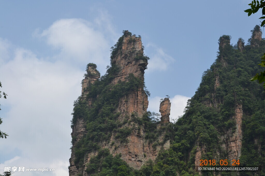 张家界奇峰异石景观