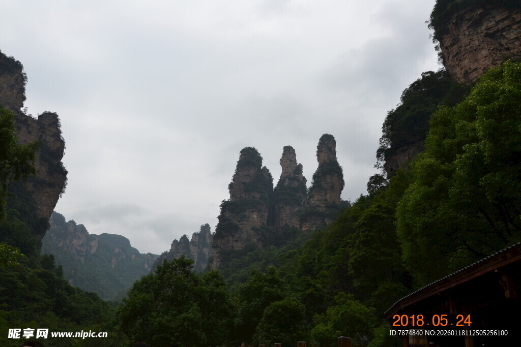 张家界奇峰异石景观