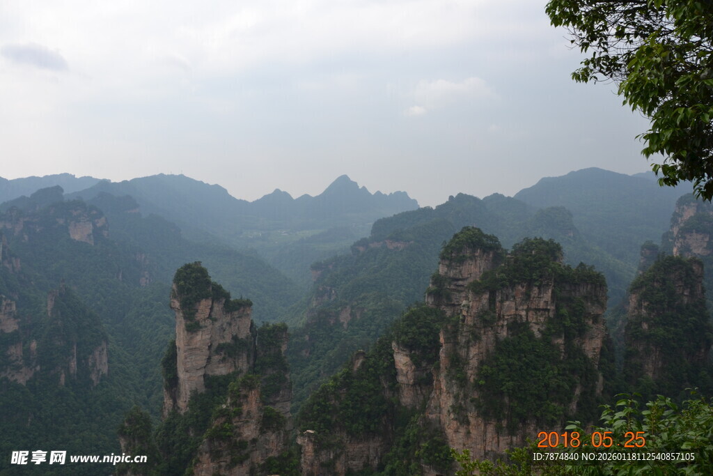 张家界奇峰美景