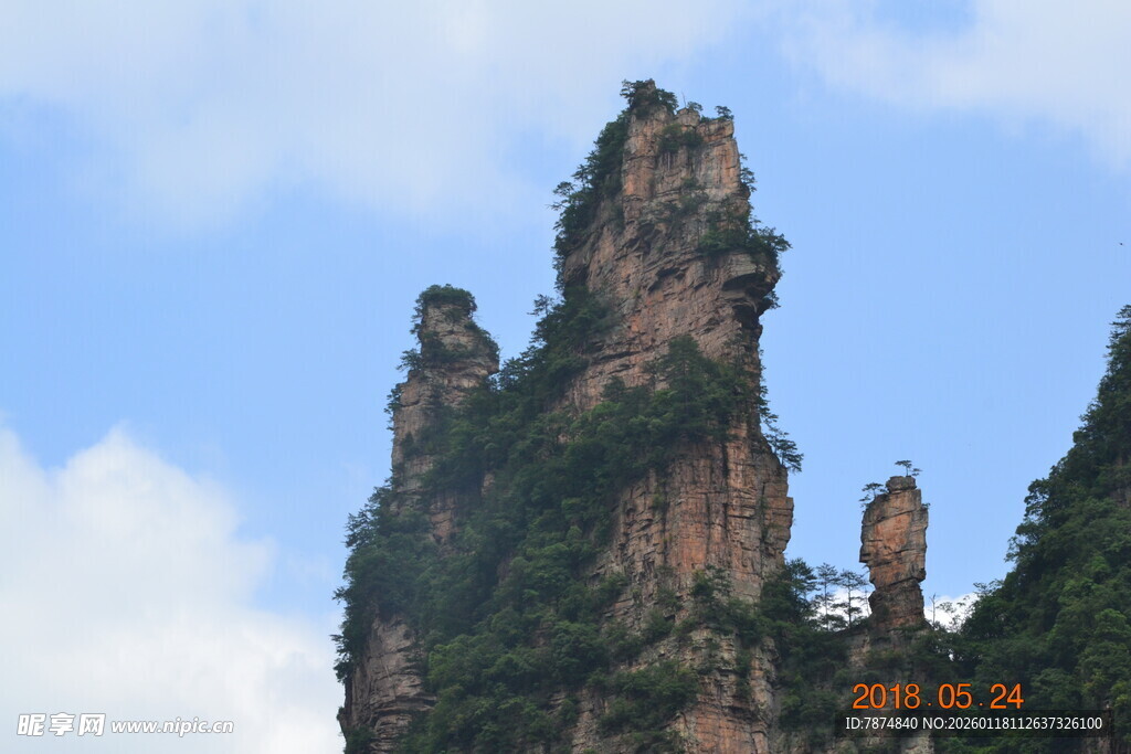 张家界奇峰异石景观