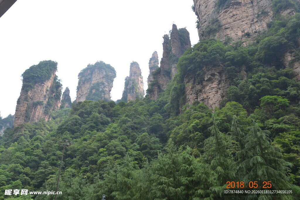 张家界奇峰异石景观