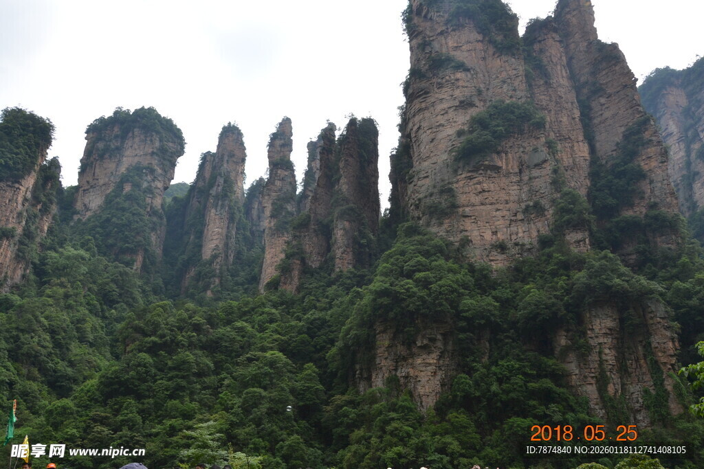 张家界奇峰异石景观