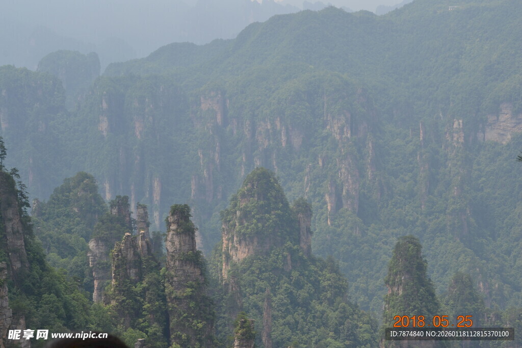张家界奇峰美景