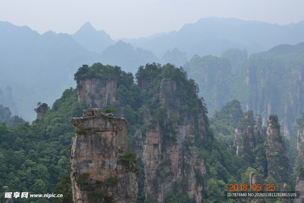 张家界奇峰美景