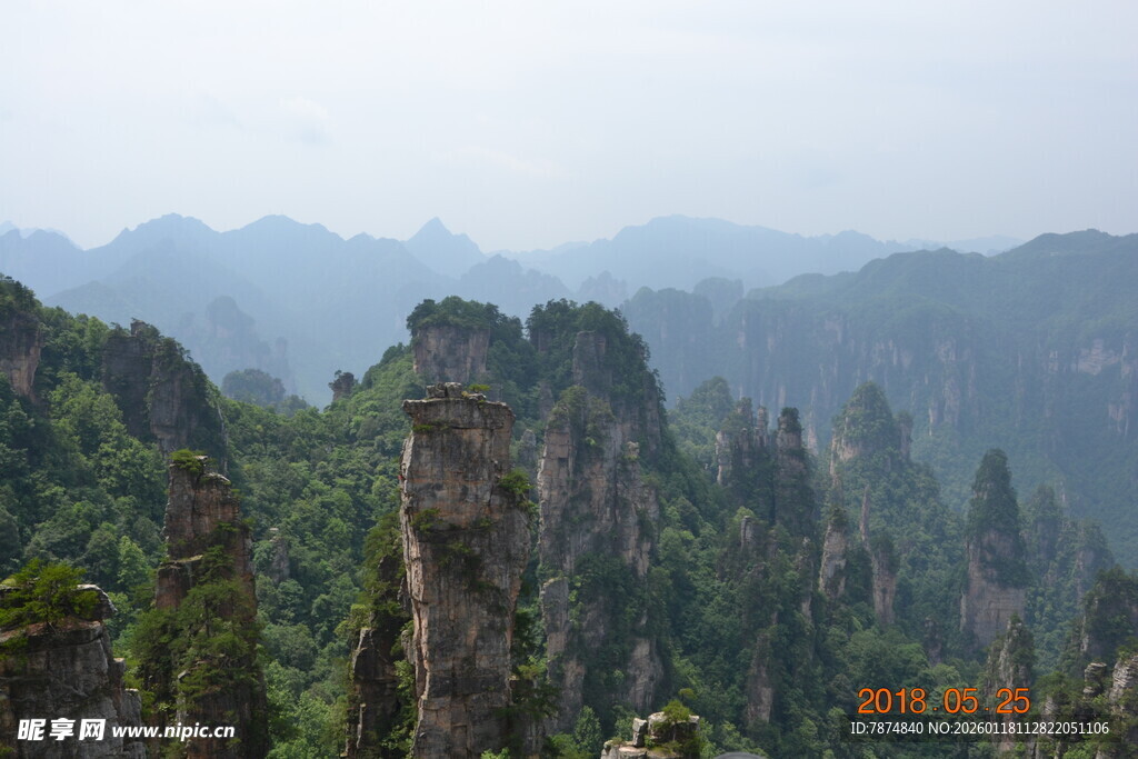 张家界奇峰美景