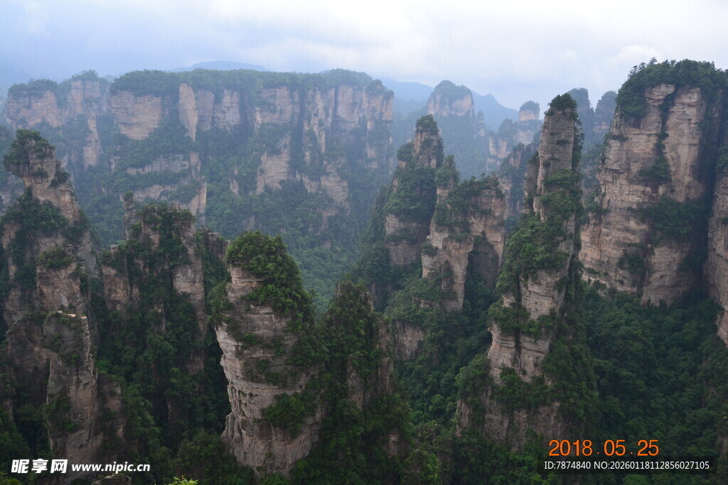 张家界奇峰美景