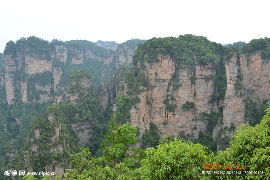 张家界奇峰异石景观