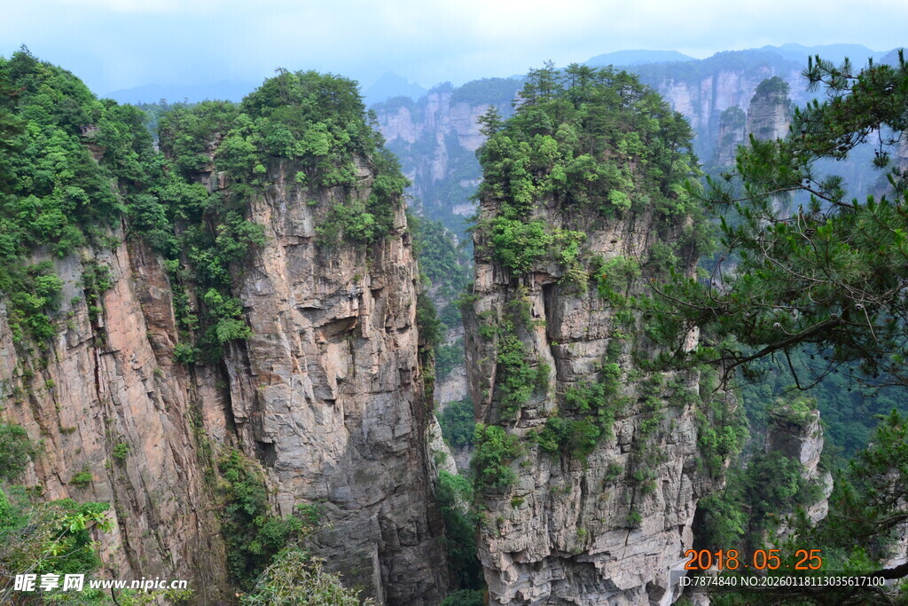 张家界奇峰美景