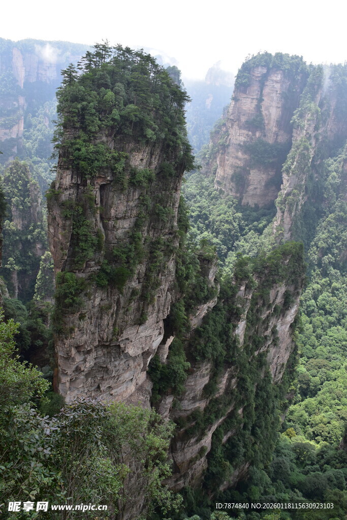 张家界奇峰异石景观