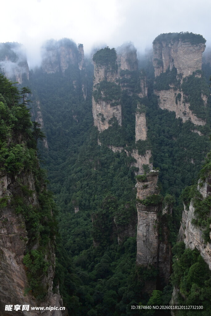 张家界奇峰美景