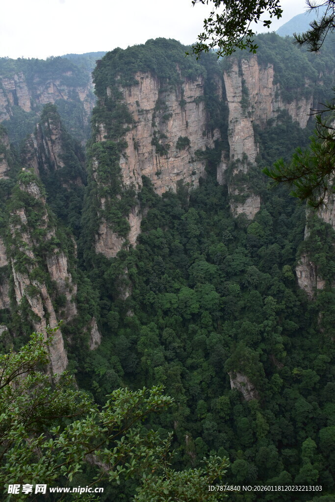 张家界奇峰异石景观