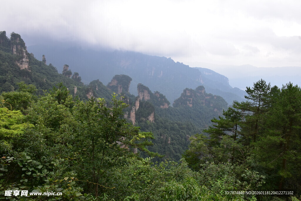 张家界奇峰异景
