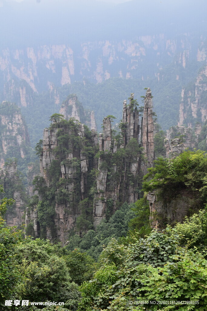 张家界奇峰异石景观