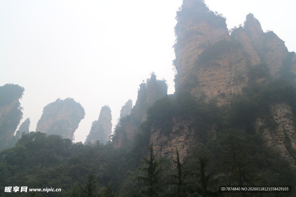 张家界奇峰景观