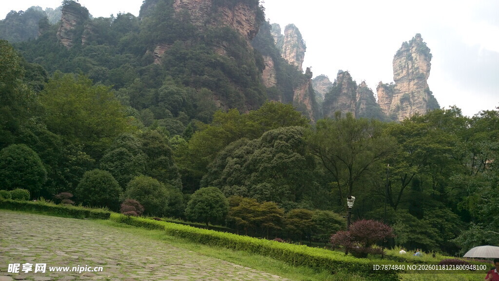 张家界奇峰异石景观