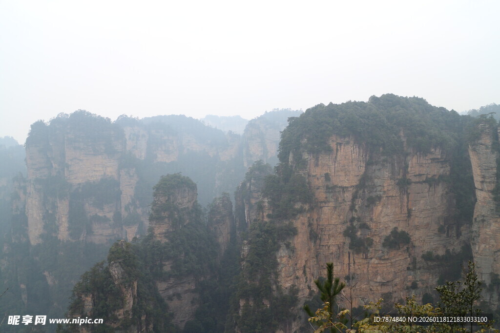 张家界奇峰景观