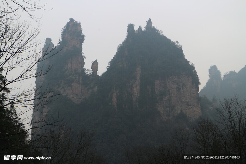 张家界奇峰景观