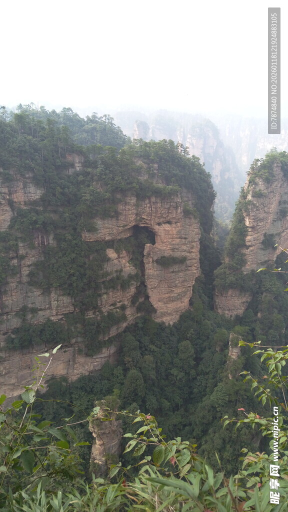 张家界奇峰异石景观