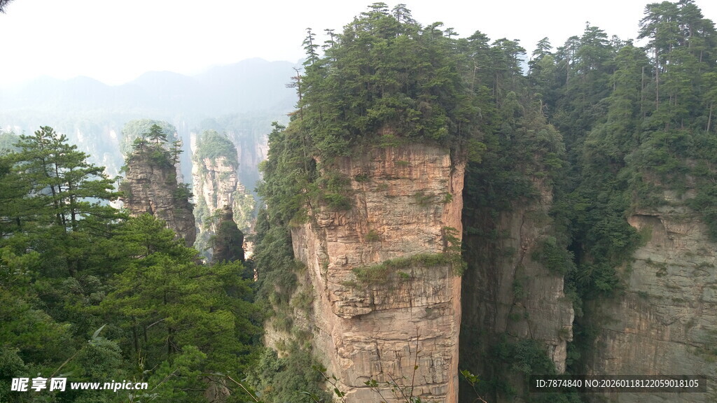 张家界奇峰美景