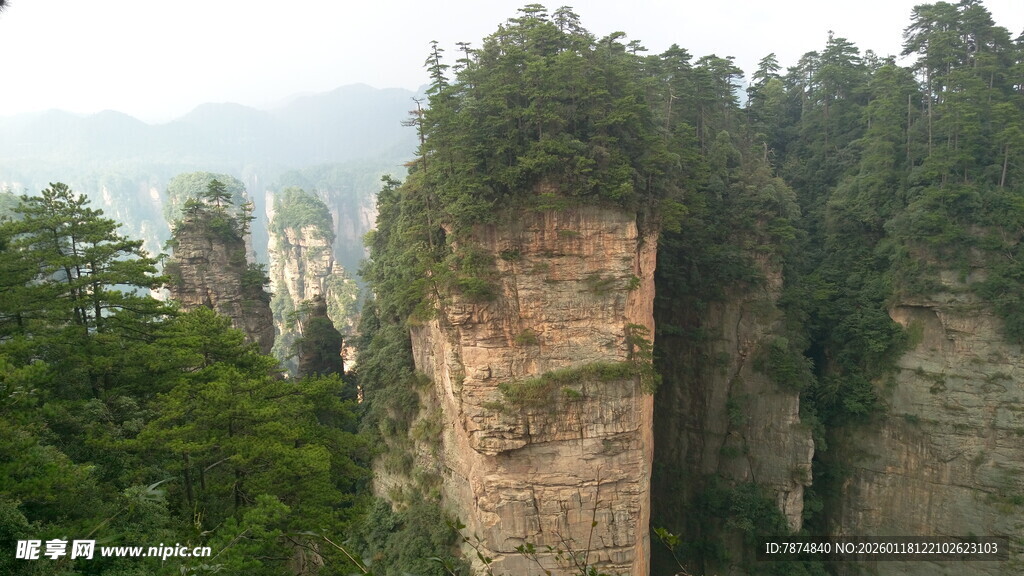 张家界奇峰美景