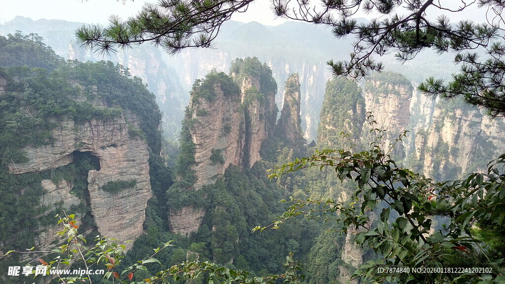 张家界奇峰异景