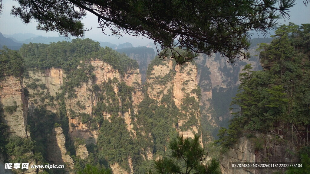 张家界奇峰美景