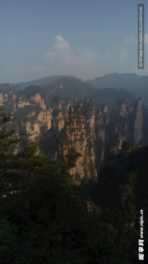张家界奇峰美景