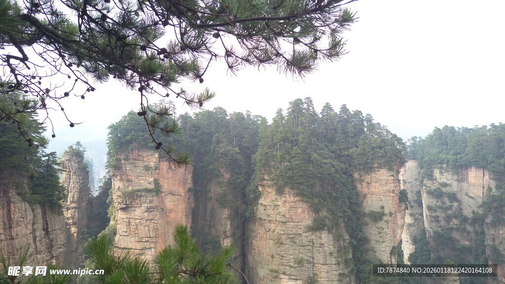 张家界奇峰异石景观