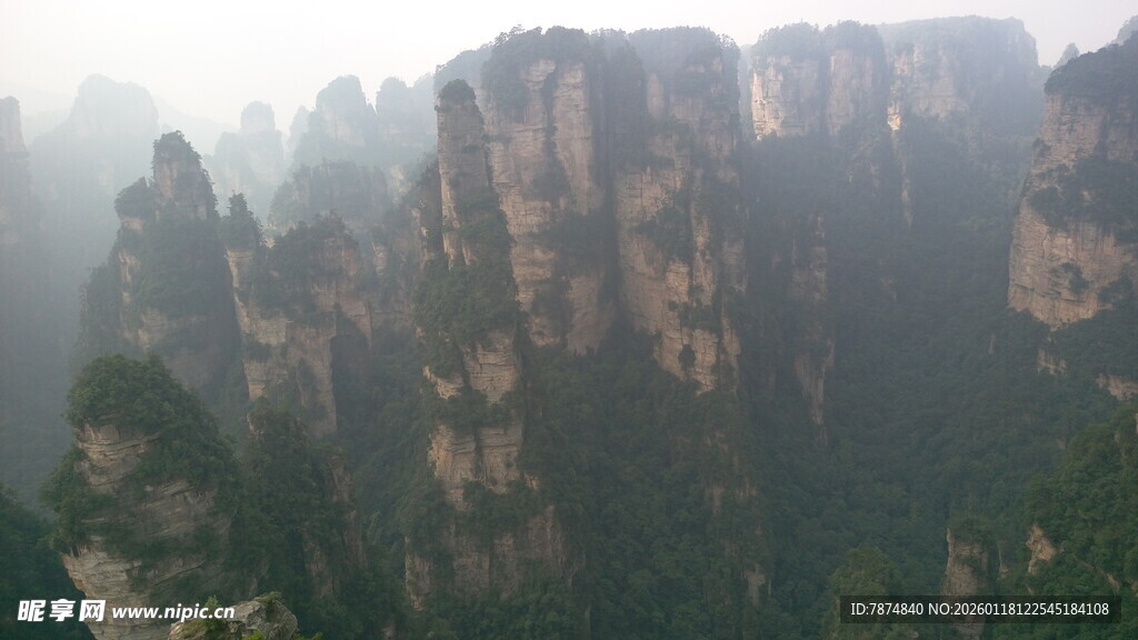 张家界奇峰景观