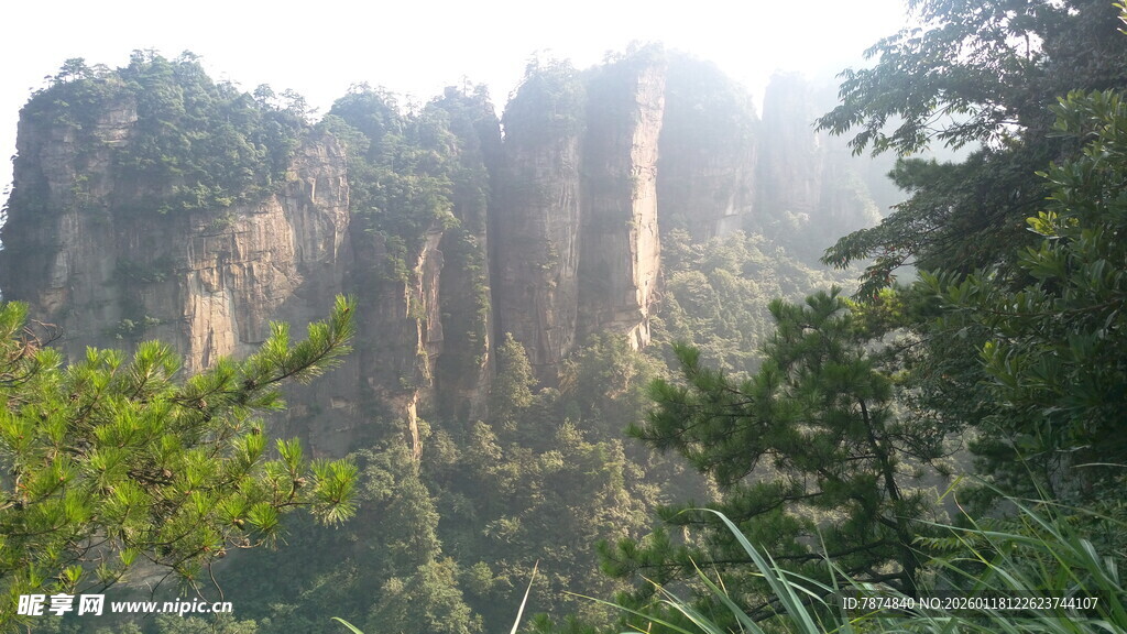 张家界奇峰异石景观
