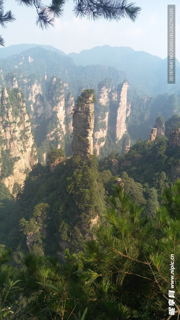 张家界奇峰异石景观