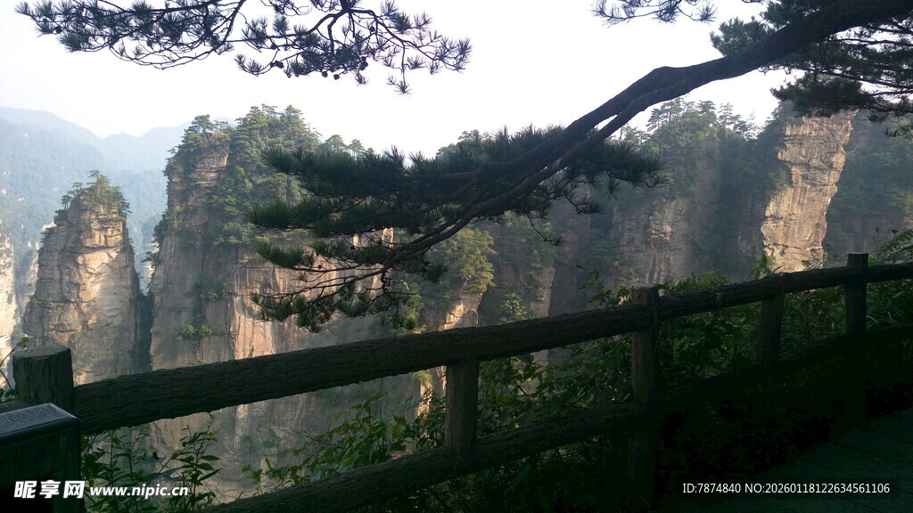 张家界奇峰景观