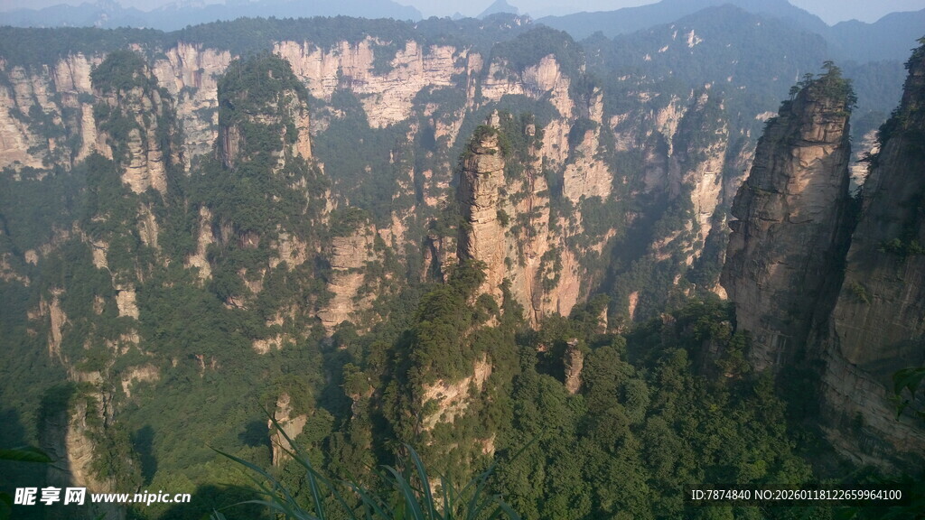 张家界奇峰美景