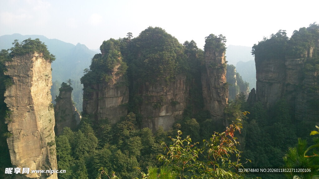 张家界奇峰美景