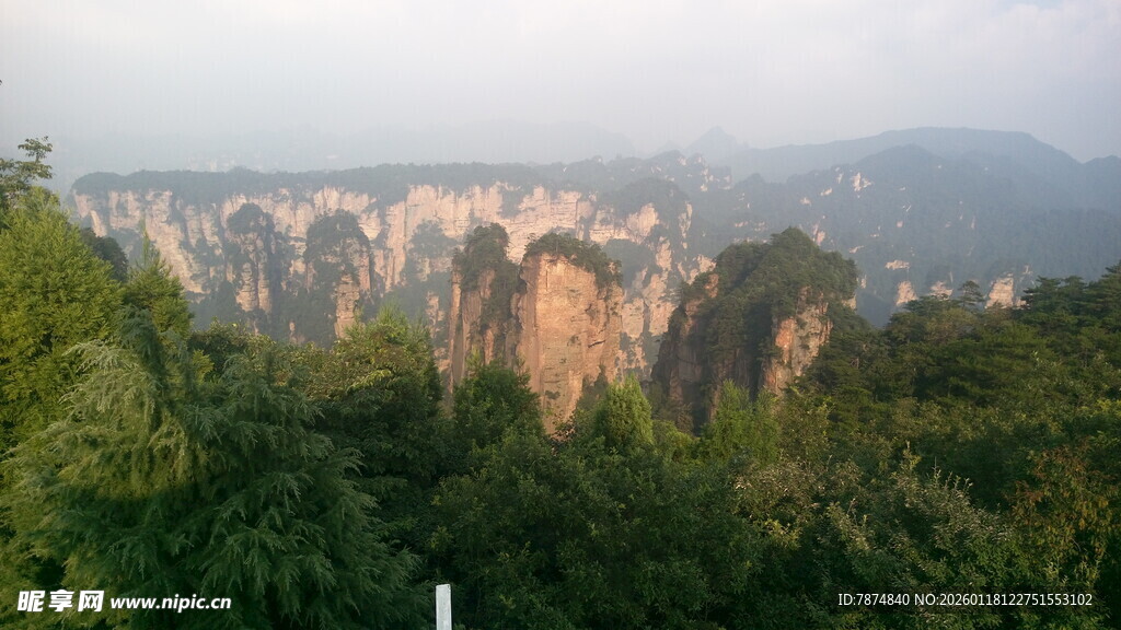 张家界奇峰异石景观