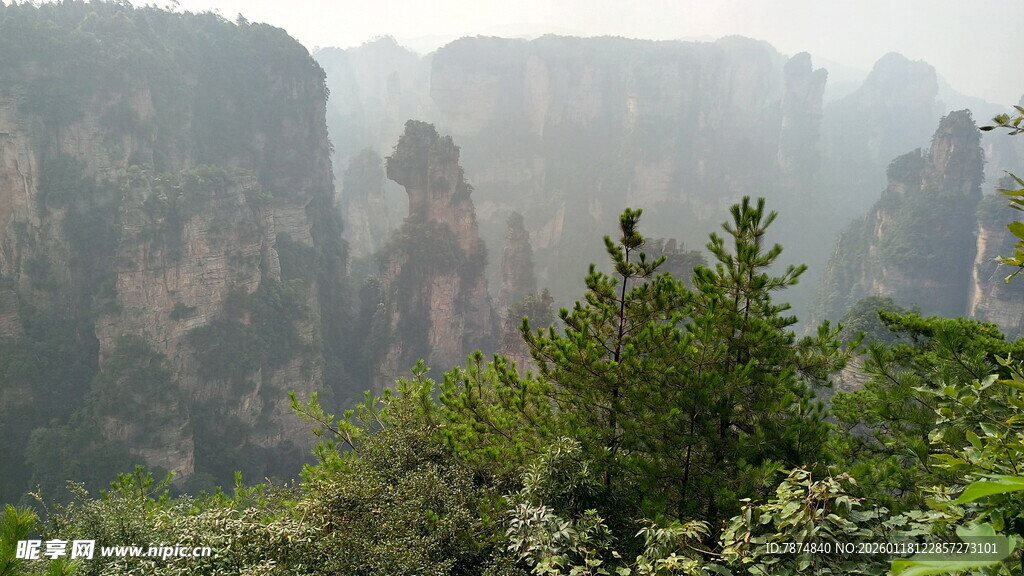 张家界奇峰异景