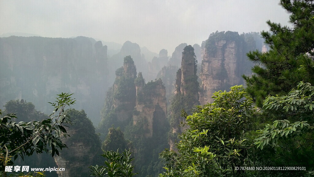 张家界奇峰异景