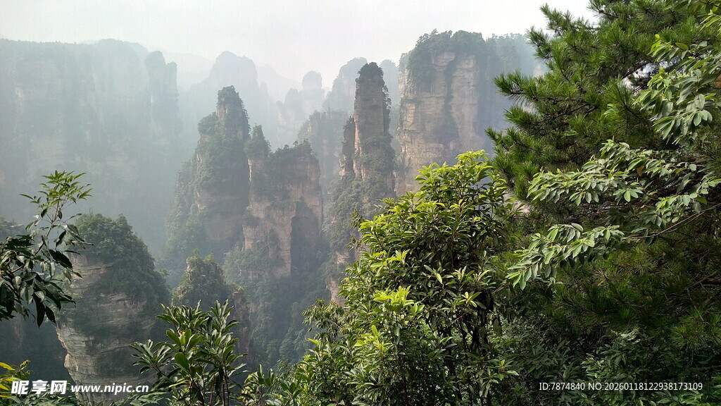 张家界奇峰异景