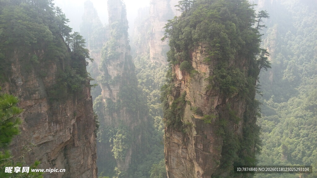 张家界奇峰景观