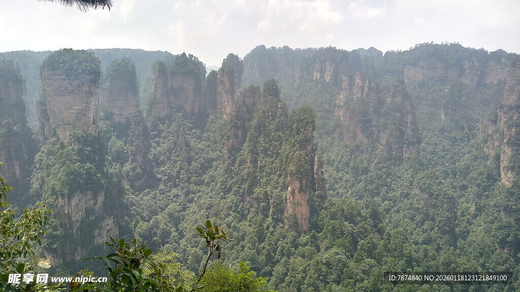 张家界奇峰美景