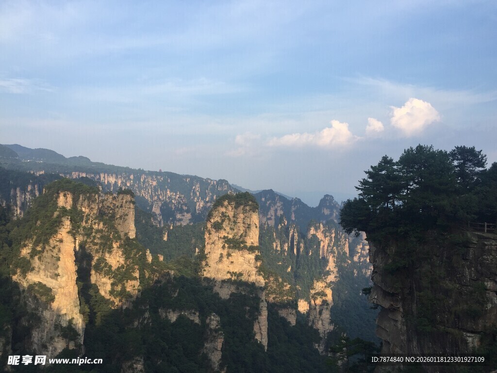 张家界奇峰美景